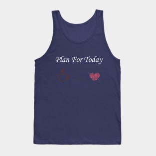 funny Plan For Today, Knitting Tank Top